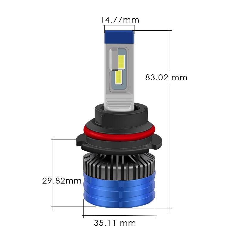 9004 Super LED Set 12V - 24V - Autolichtbeeld