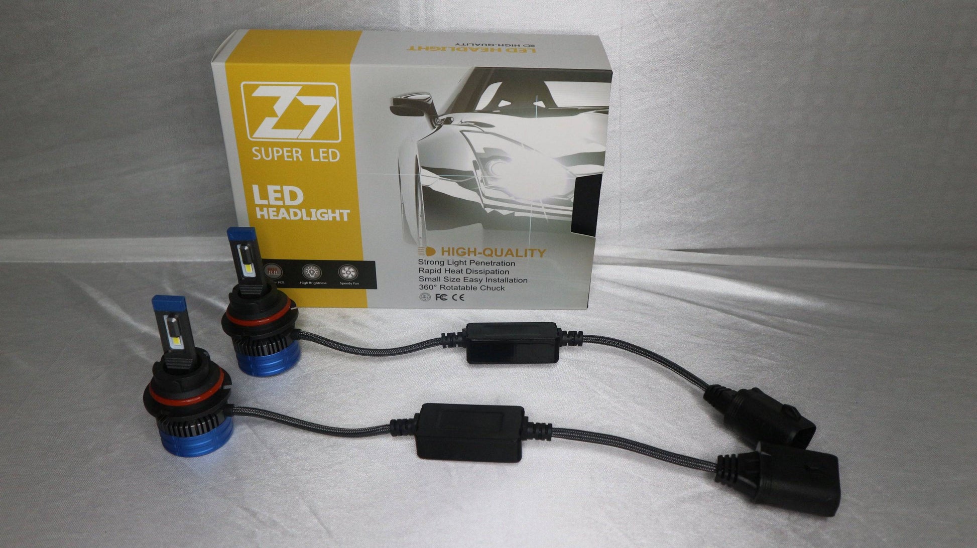 9004 Super LED Set 12V - 24V - Autolichtbeeld