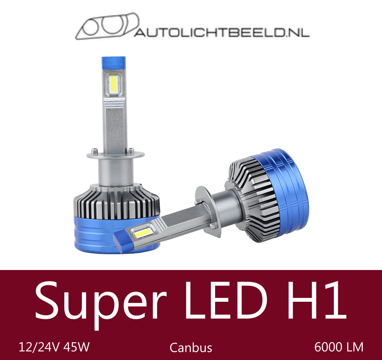 H1 Super LED - Autolichtbeeld